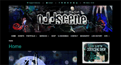 Desktop Screenshot of oddscene.com